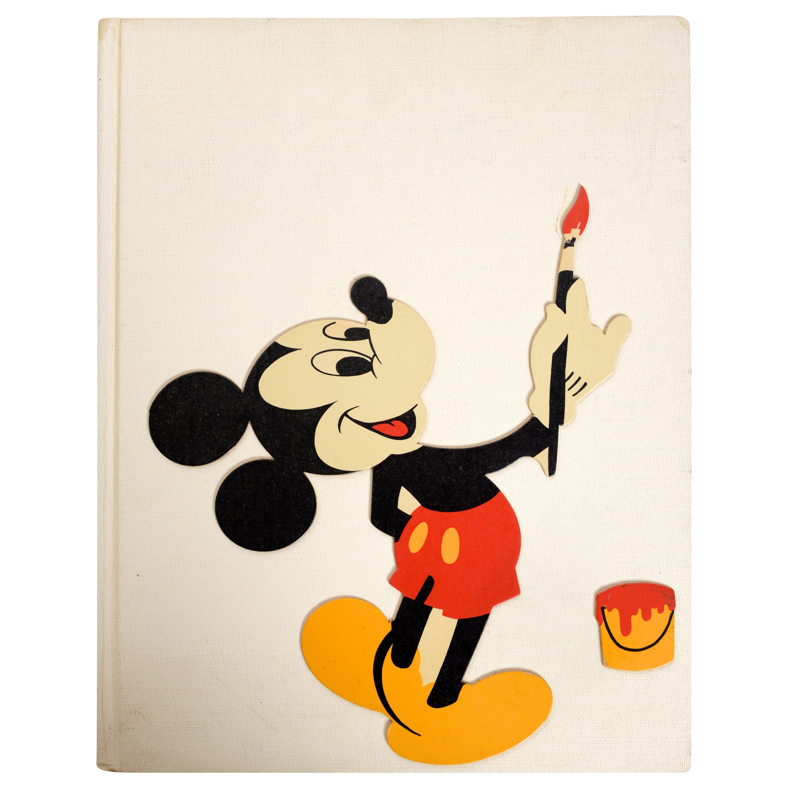 Art of Walt Disney; from Mickey Mouse to the Magic Kingdoms, 1st Ed at  1stDibs | mickey mouse with paint brush