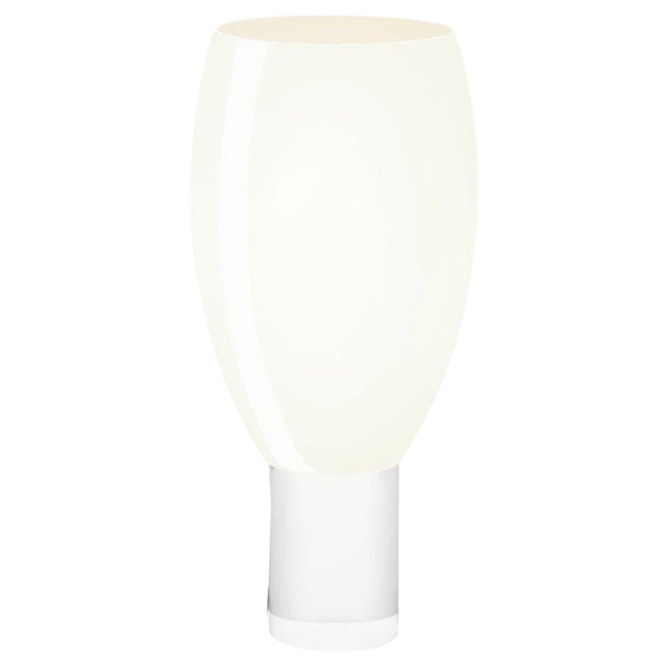 Rodolfo Dordoni ‘Buds 1’ Handblown Glass Table Lamp in White for Foscarini For Sale