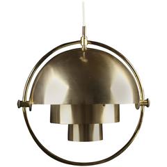 Original Multi-Light Pendant by Louis Weisdorf for Lyfa/ 4 available 4