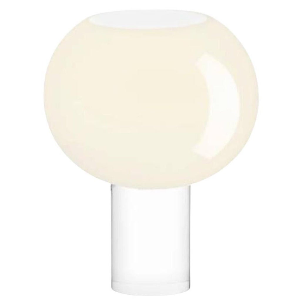 Lampada da tavolo in vetro soffiato a mano Rodolfo Dordoni 'Buds 3' in bianco per Foscarini