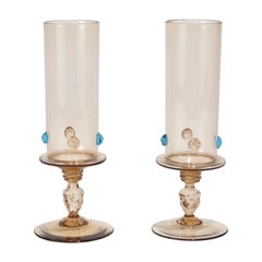 Italian Glass Flutes