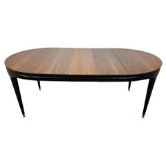 Mid-Century Gio Ponti Style Dining Table in Walnut