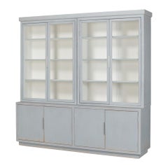 Eros Blue Display Bookcase