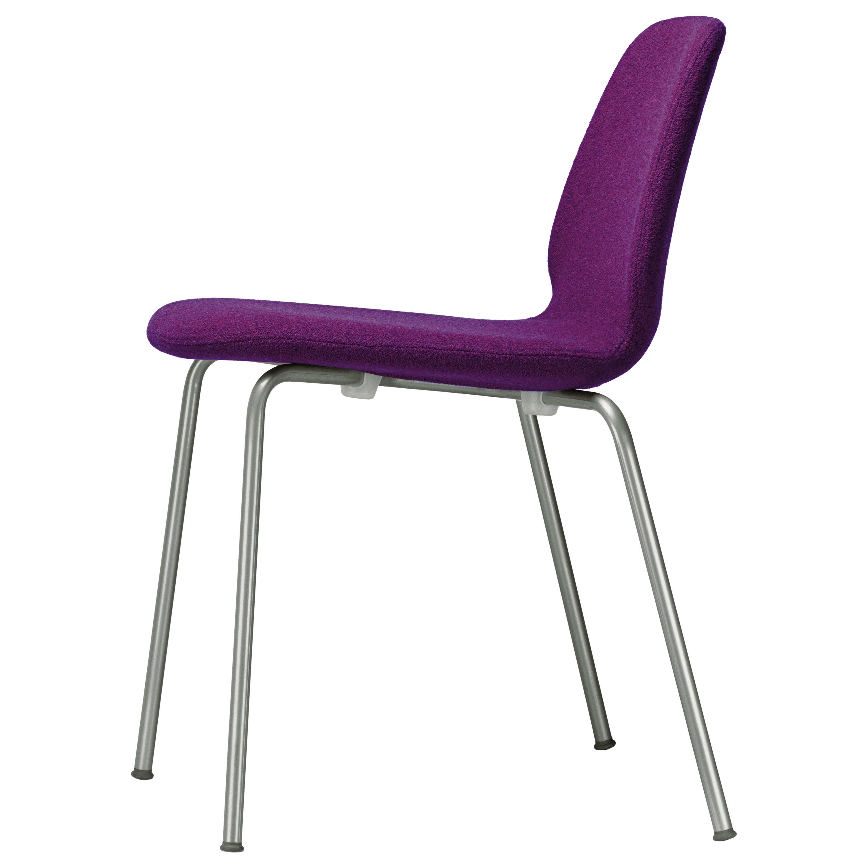 Alias 516 Tindari Chair in Violet Seat & Chromed Steel Frame by Alfredo Häberli For Sale
