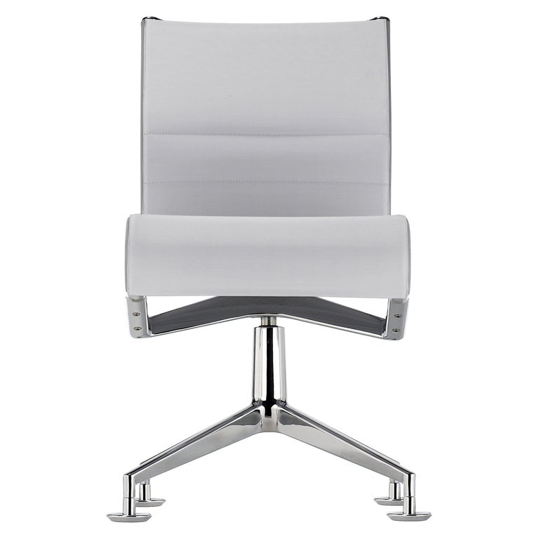 Alias 446 Meetingframe+ Tilt 47 Chair in Grey Seat with Chromed ...