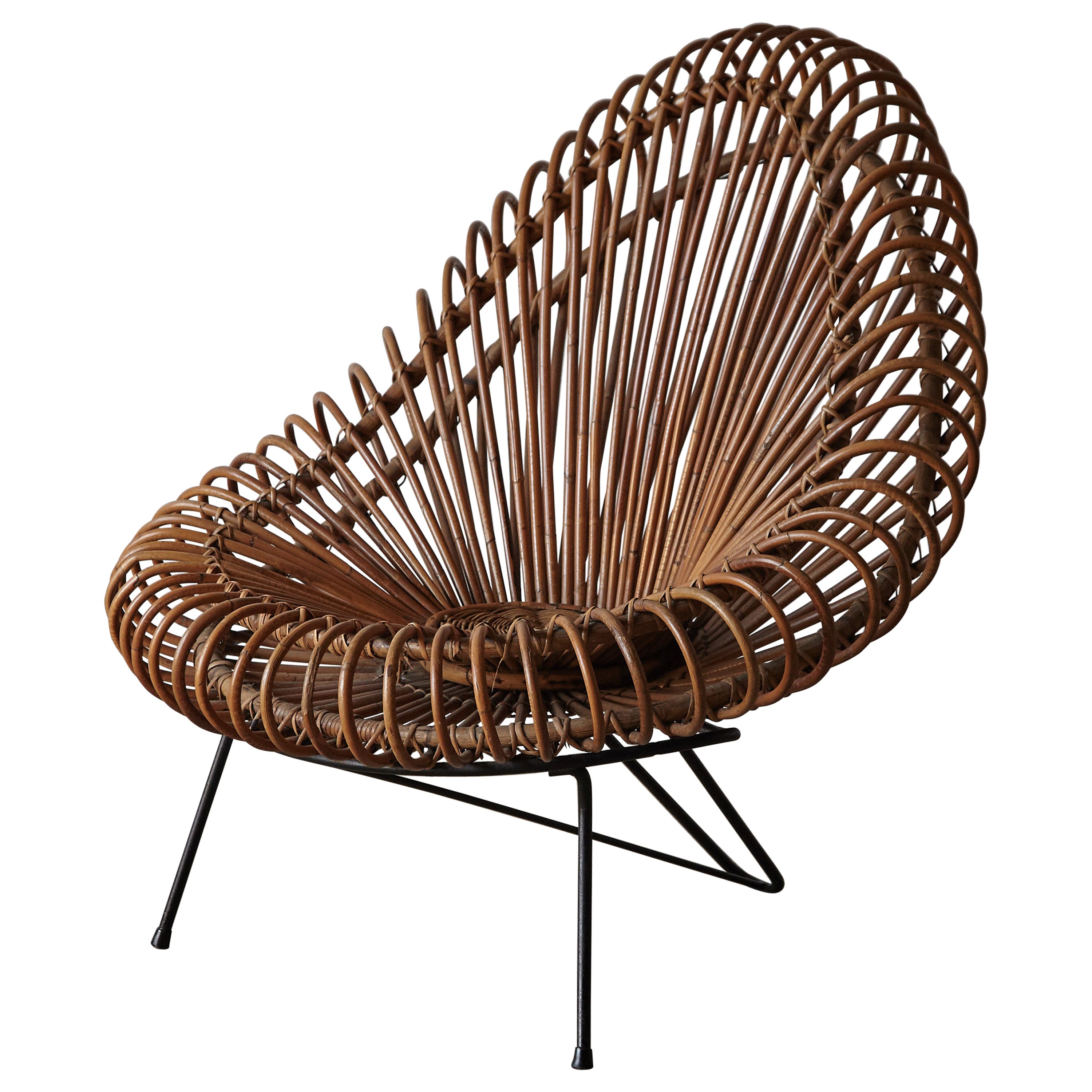 Janine Abraham & Dirk Jan Rol Chair for Rougier, France, 1950s For Sale