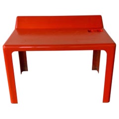 Ginger-Schreibtisch von Patrick Gingembre aus orangefarbenem Glasfaser 