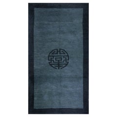 Tapis chinois de Pékin du début du 20e siècle ( 3 2'' x 6 - 96 x 183 ) 