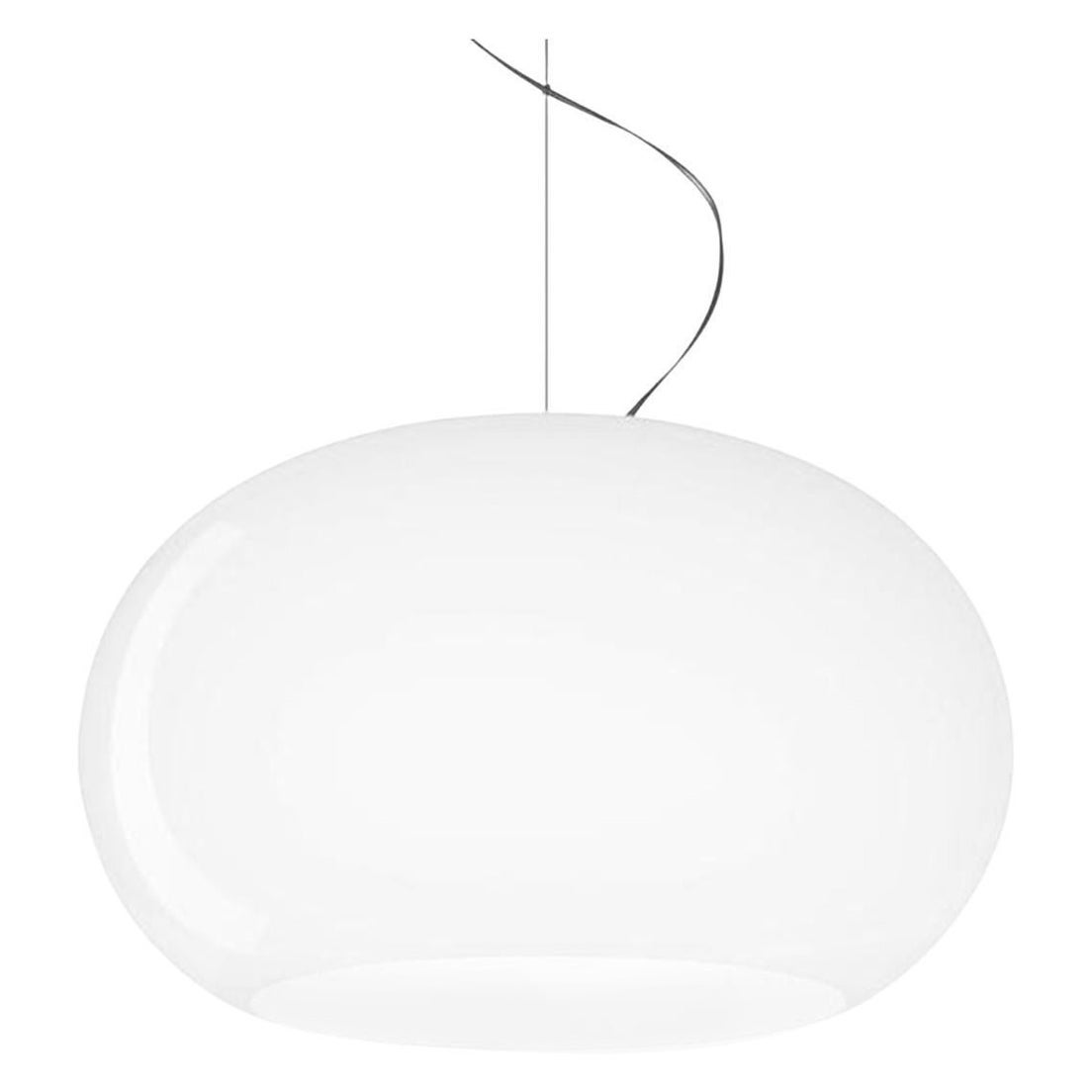 Rodolfo Dordoni ‘Buds 2’ Handblown Glass Led Pendant Lamp in White for Foscarini