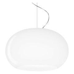Rodolfo Dordoni ‘Buds 2’ Handblown Glass Led Pendant Lamp in White for Foscarini