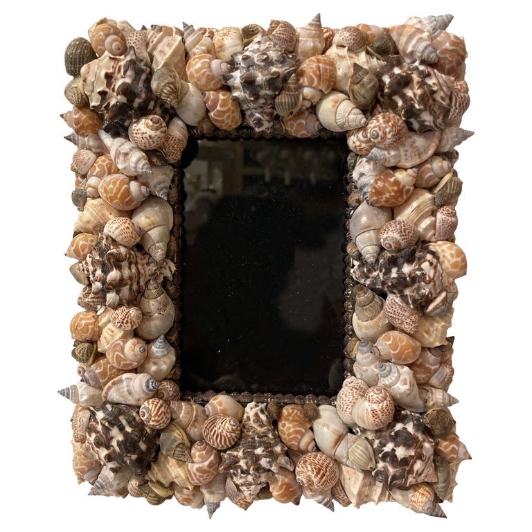 Seashell Picture Frame For Sale at 1stDibs