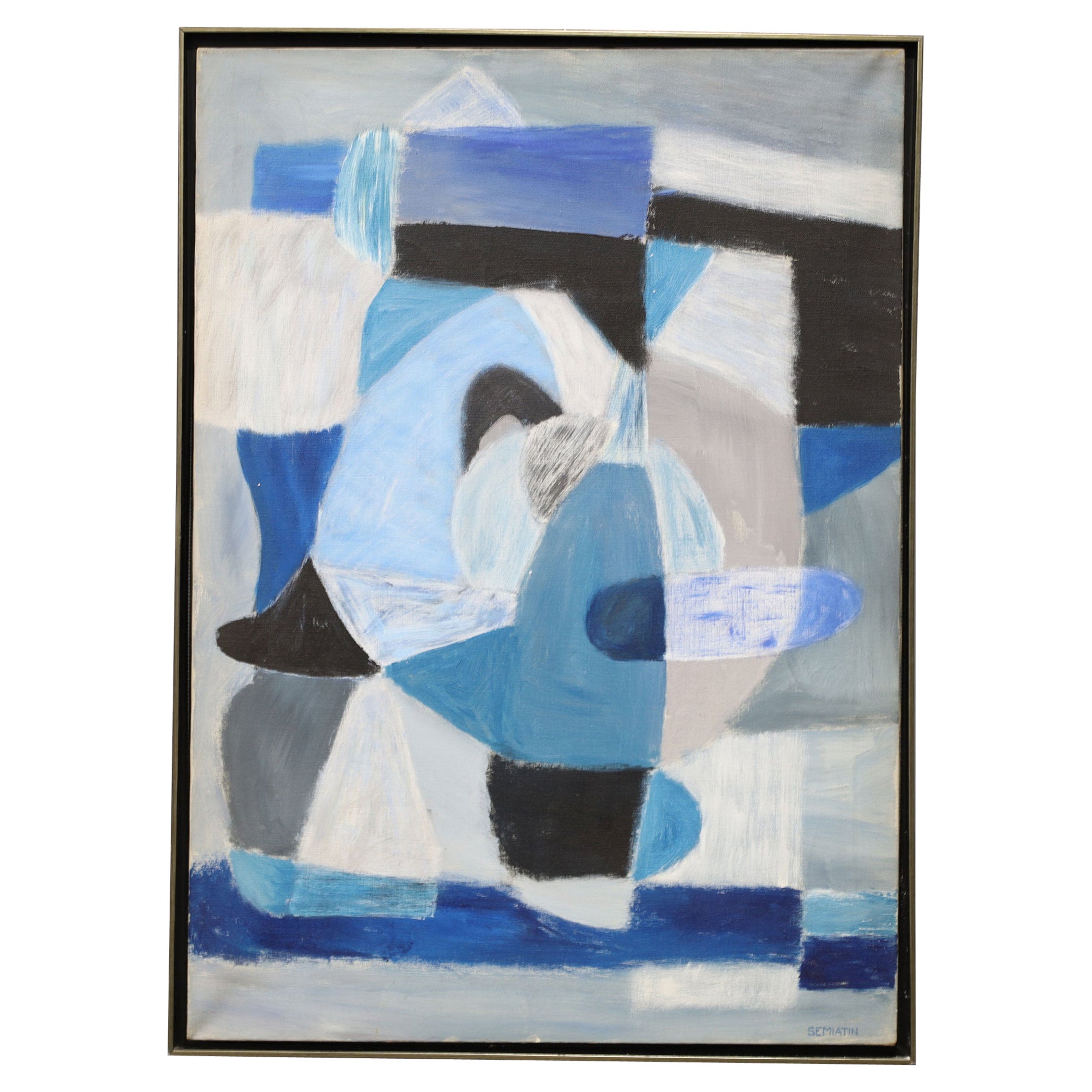 Jacob Semiatin, Untitled Oil on Canvas, 1960s For Sale