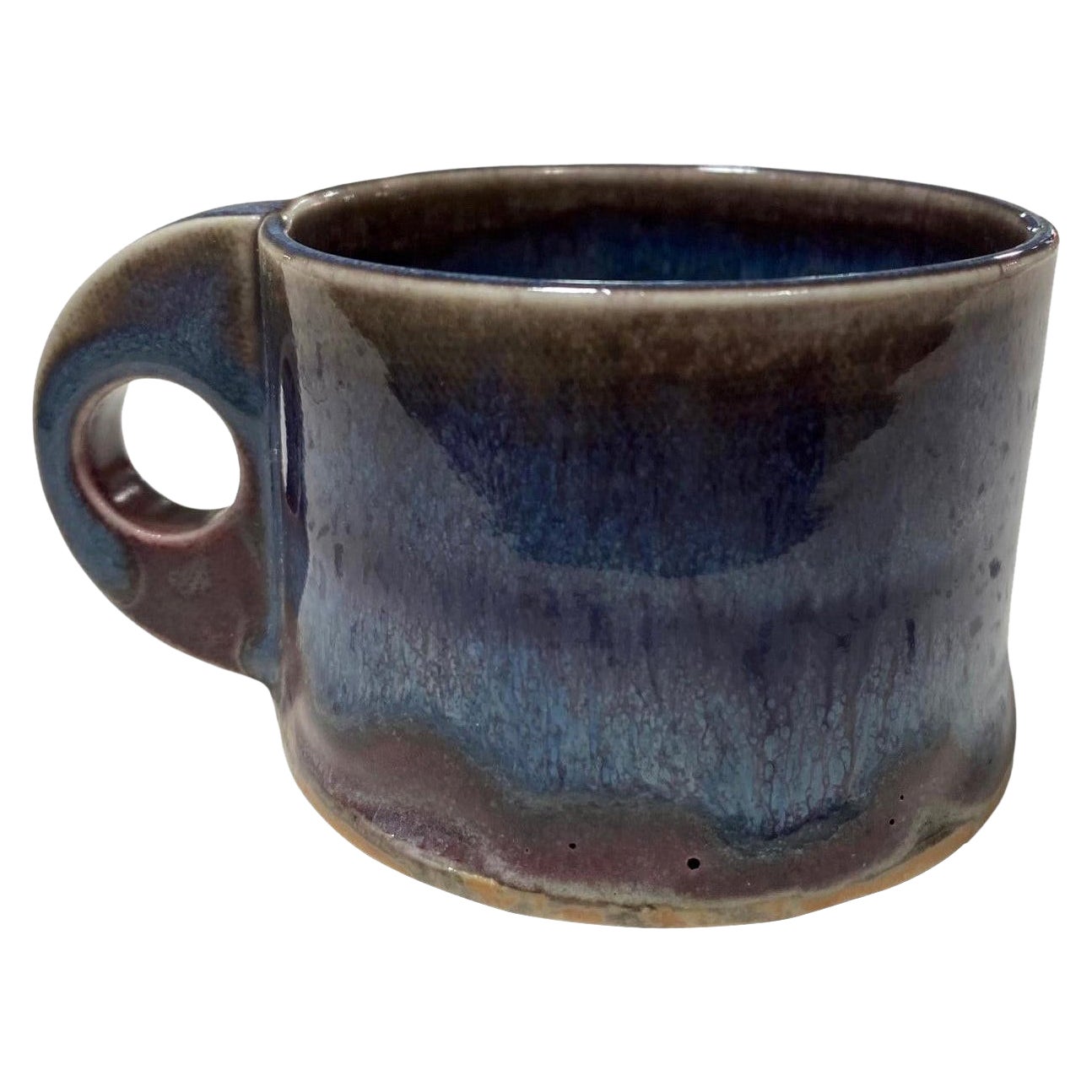 Peter Shire Exp Signed Ceramic California Studio Pottery Glazed Cup, 1979 For Sale