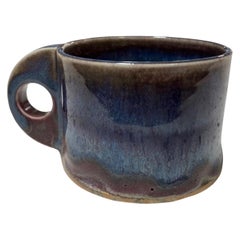 Keramik California Studio Pottery, glasierter Becher, Peter Shire Exp., 1979