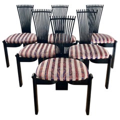 Vintage Danish Modern Set of 6 Torstein Nilsen for Westnofa Dining Chairs, 1970s