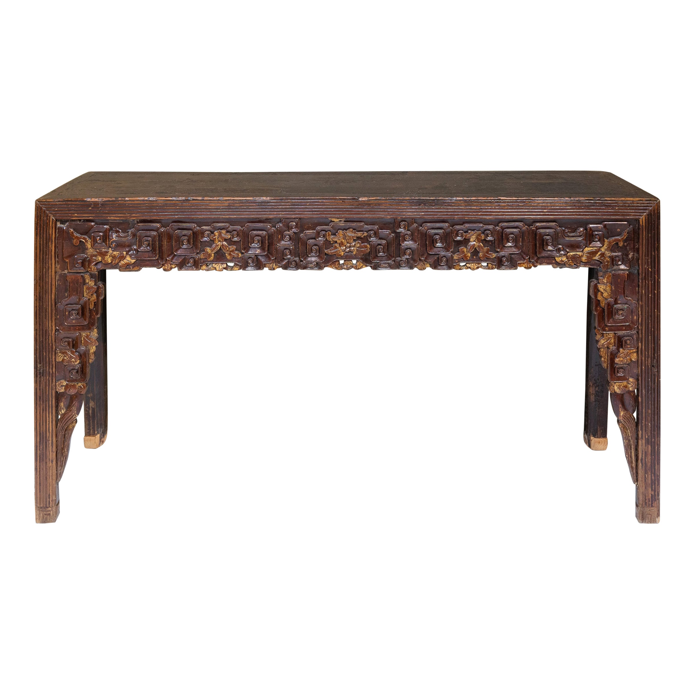 Early Republic Carved Altar Table from Chaozhou, China