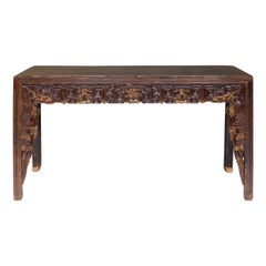 Early Republic Carved Altar Table from Chaozhou, China