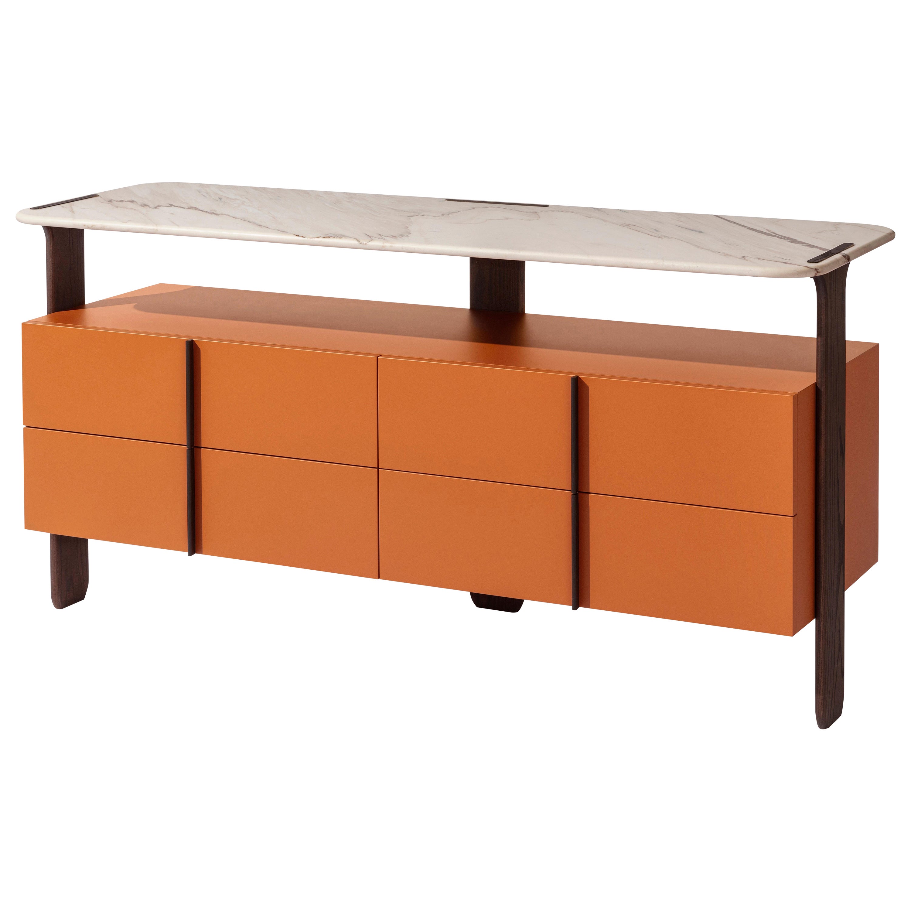 Trio D L Carpanese Home Italia Chest of Drawers Modern, 21st Century For Sale