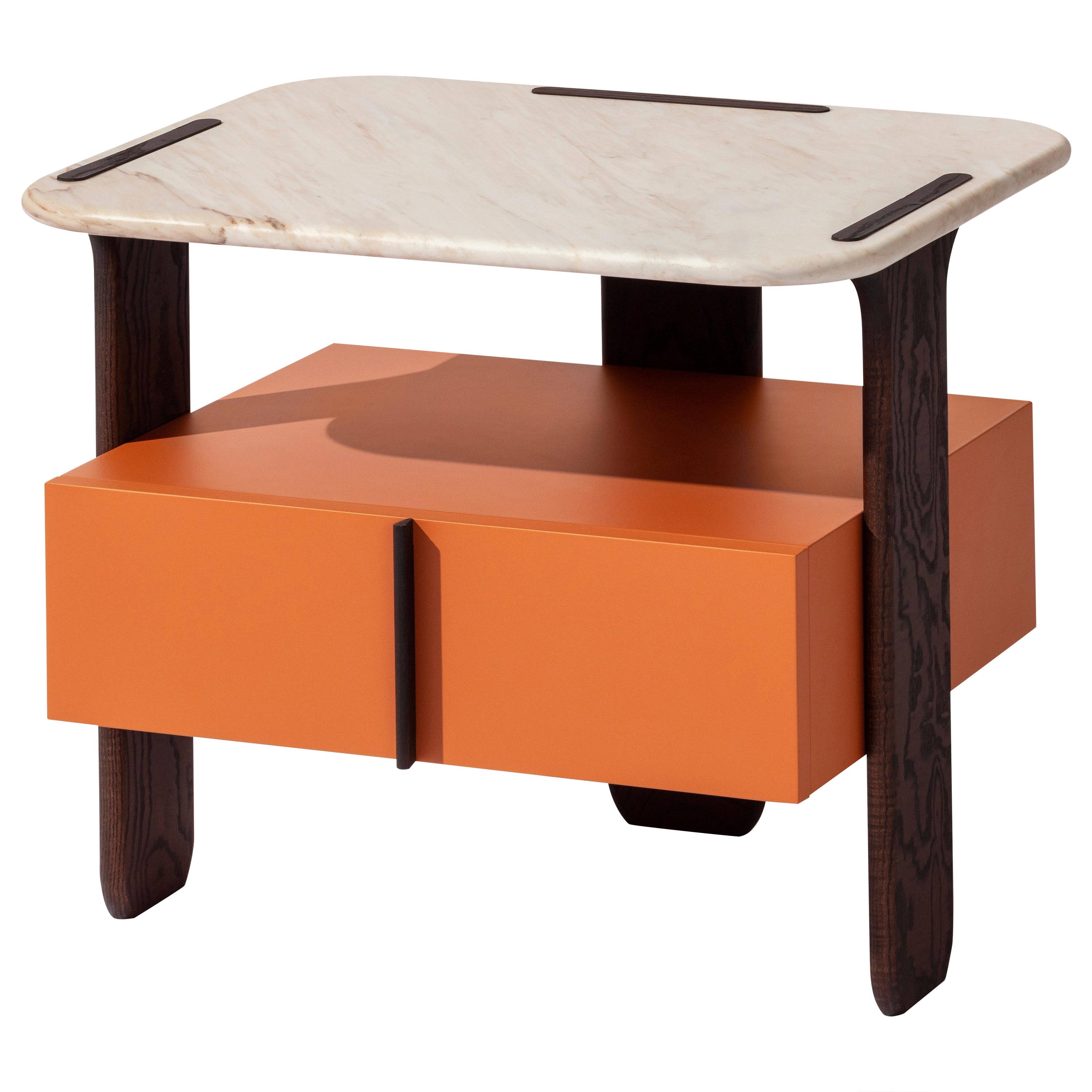 Table de nuit moderne du 21ème siècle de Trio N Carpanese Home Italia