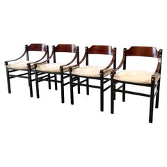 20th Century Set of Four Italian Dining Chairs