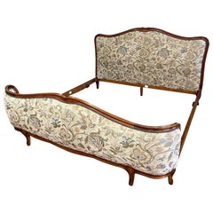 Superking Antique French Upholstered Bed