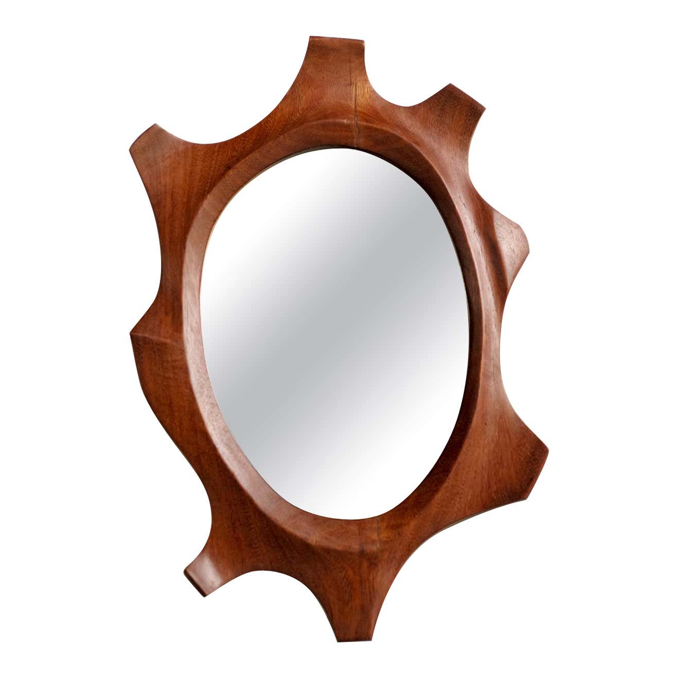 Georges Rousset, Free-form mirror, France 1960 For Sale at 1stDibs