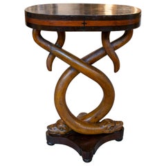 19th Century French Empire Style Console in Wood