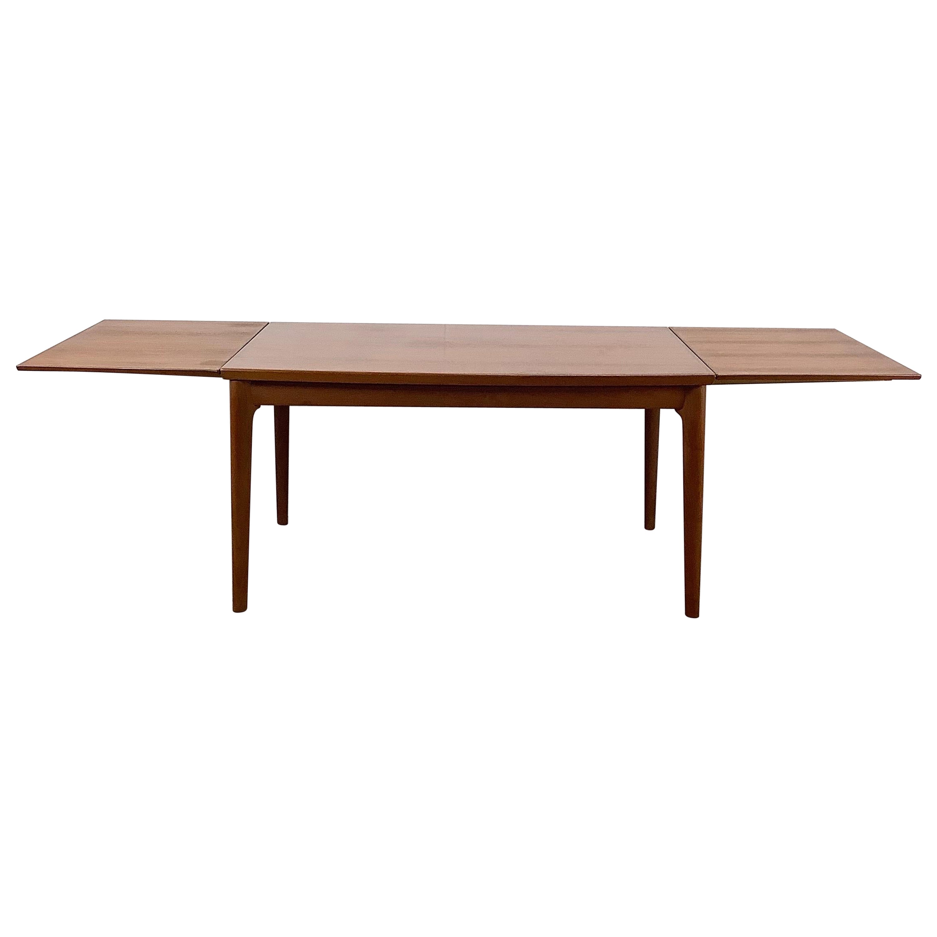 Modern Dining Table with Pull Out Leaves, Seats Ten at 1stDibs
