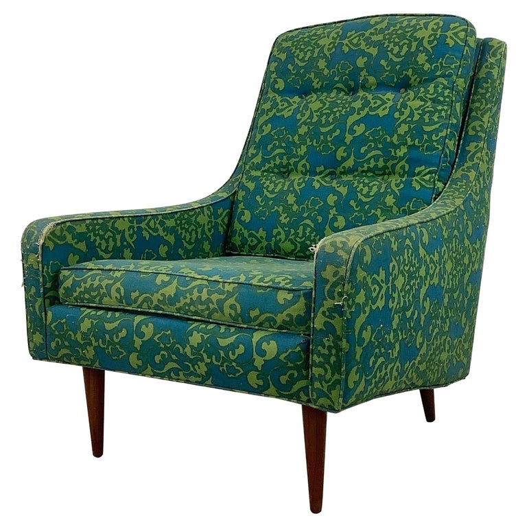 Mid-Century Modern Lounge Chair For Sale at 1stDibs