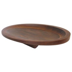 Used Cheese / Charcuterie Serving Board in the Style of Dansk