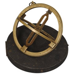 18th Century, Brass Ring Dial in Fishskin Case