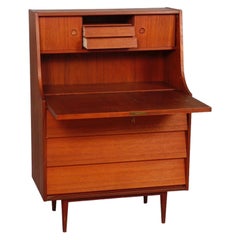 Danish Mid-Century Teak Secretary