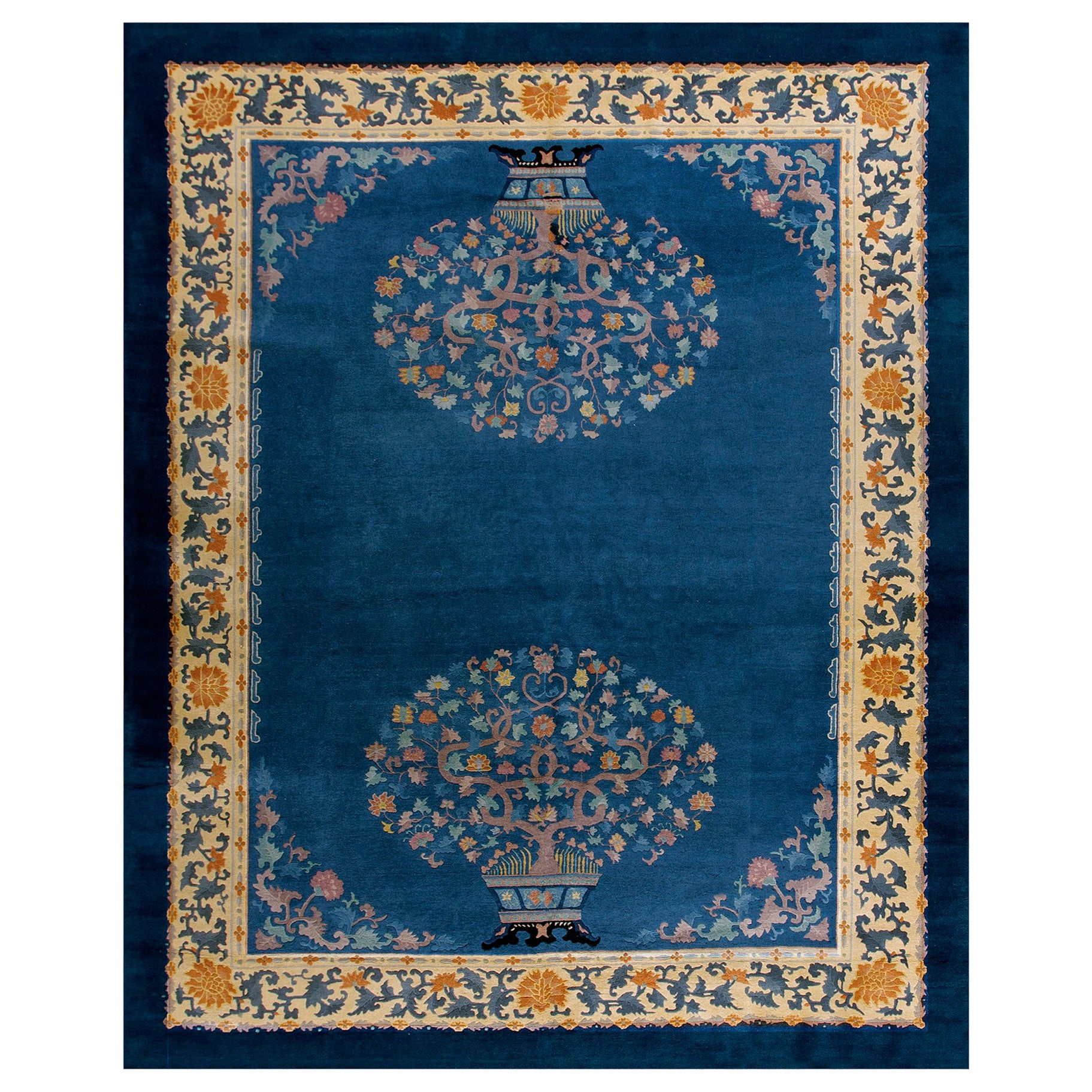 Early 20th Century Chinese Peking Carpet (  9'4'' x 11'9''  285 x 358 )