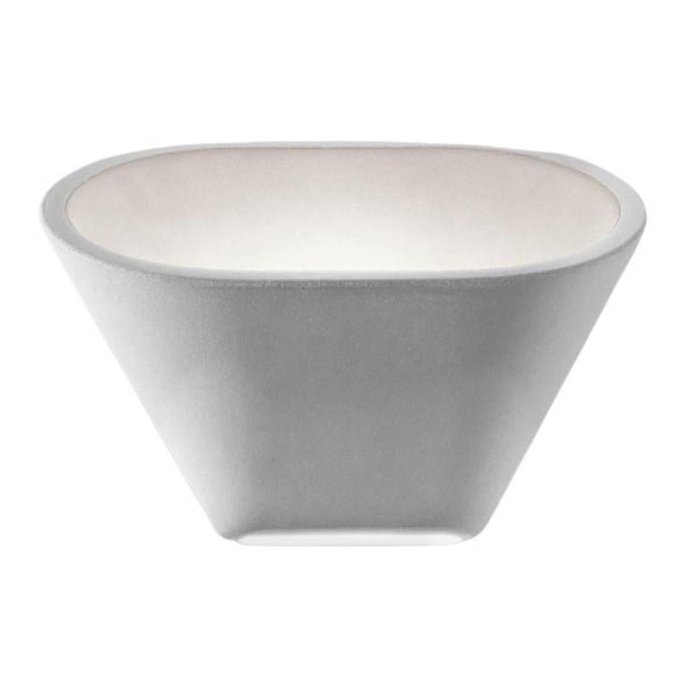 Lucidi & Pevere Hand-Poured ‘Aplomb’ Concrete Wall Lamp in White for Foscarini For Sale