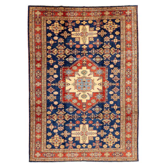 21st Century Contemporary Teal, Blue Overdyed Pakistani Rug For Sale at ...