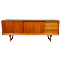 Mid-Century Modern Credenza in Walnut