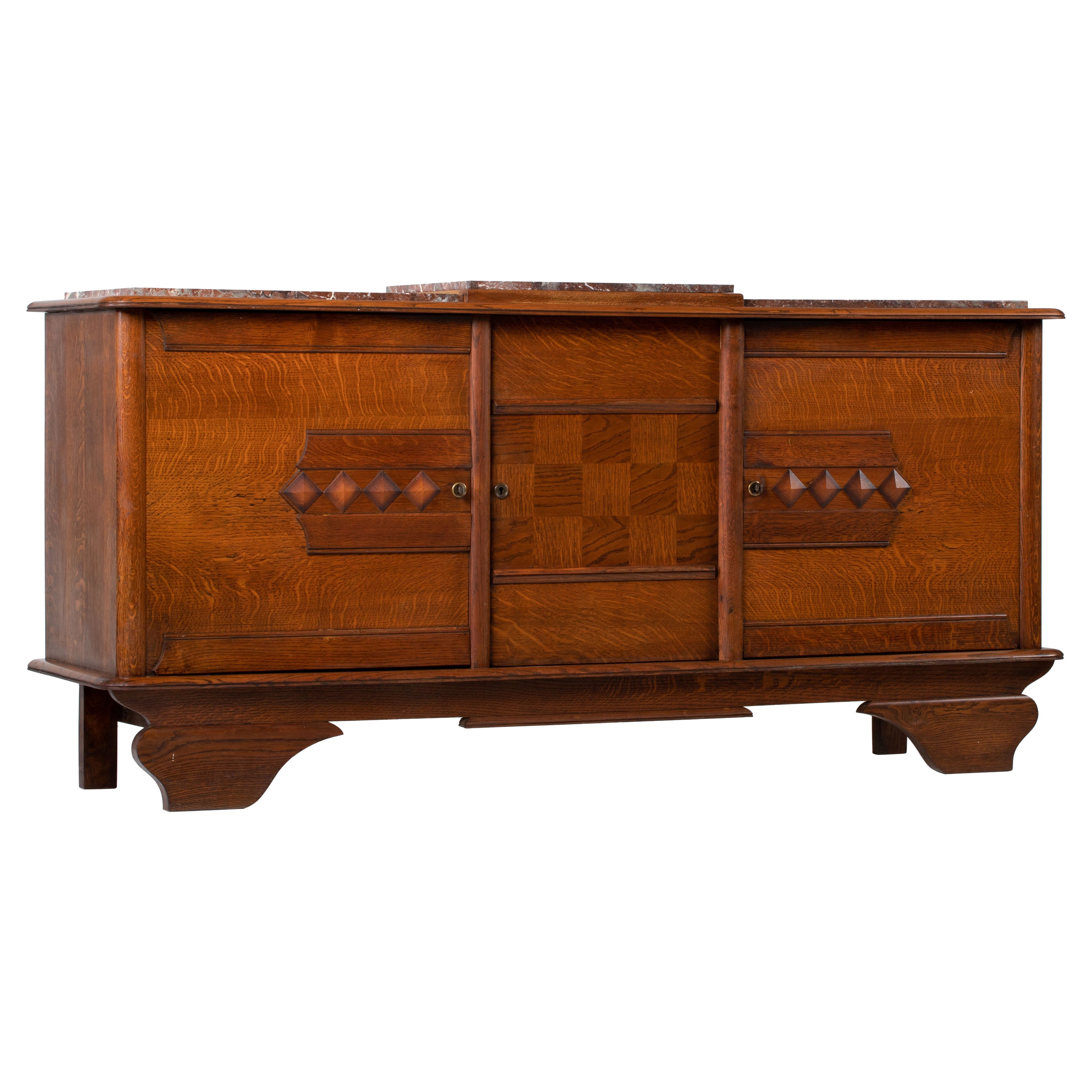 French Art Deco Sideboard For Sale