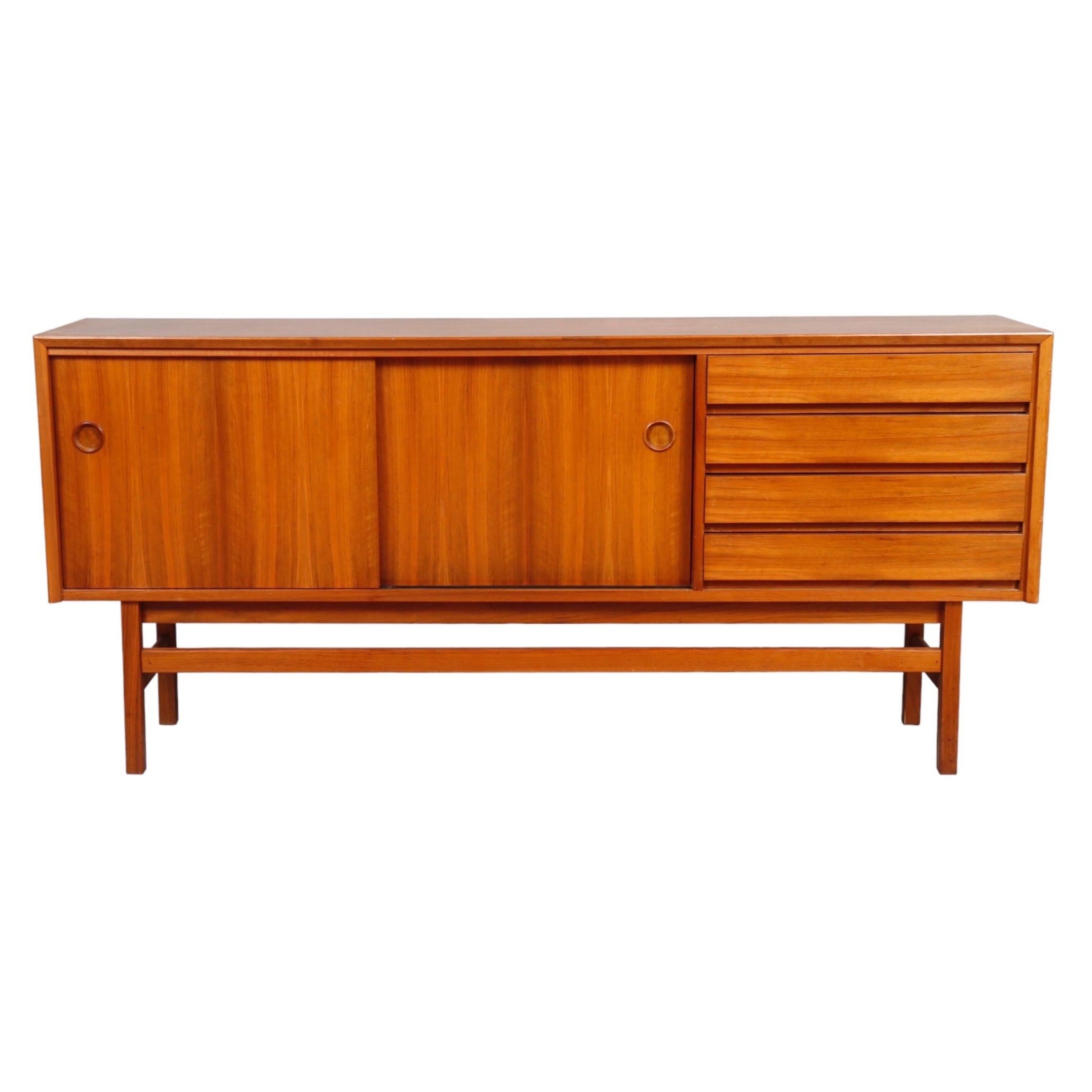 Mid Century Teak Sideboard by McKintosh at 1stDibs
