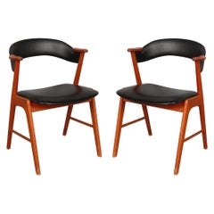 Pair of Kai Kristian ‘KS Møbler’ Arm Chairs