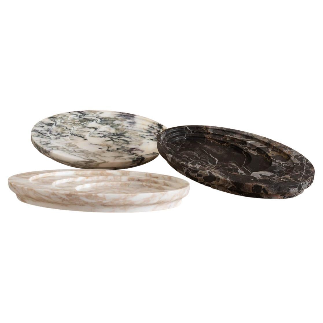 Vega Tray Vaso per fiori e portacandele in marmo