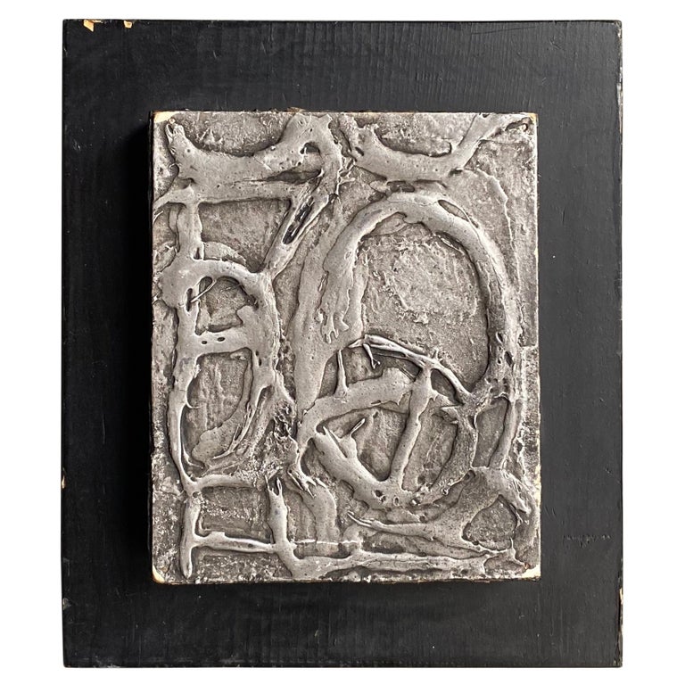 Brutalist Framed Wall Art For Sale at 1stDibs