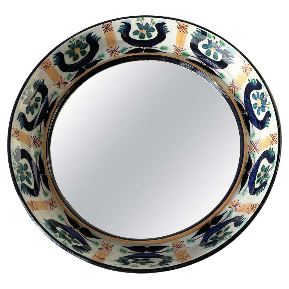 Nouveau Design Colorful Mirror For Sale at 1stDibs