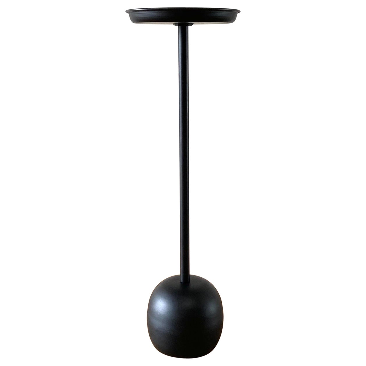 Petite Modern Metal Drink Table at 1stDibs