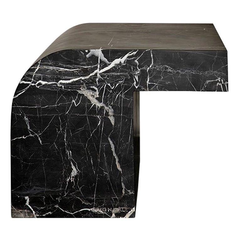 Giorgio Side Table Nero by Greg Natale For Sale