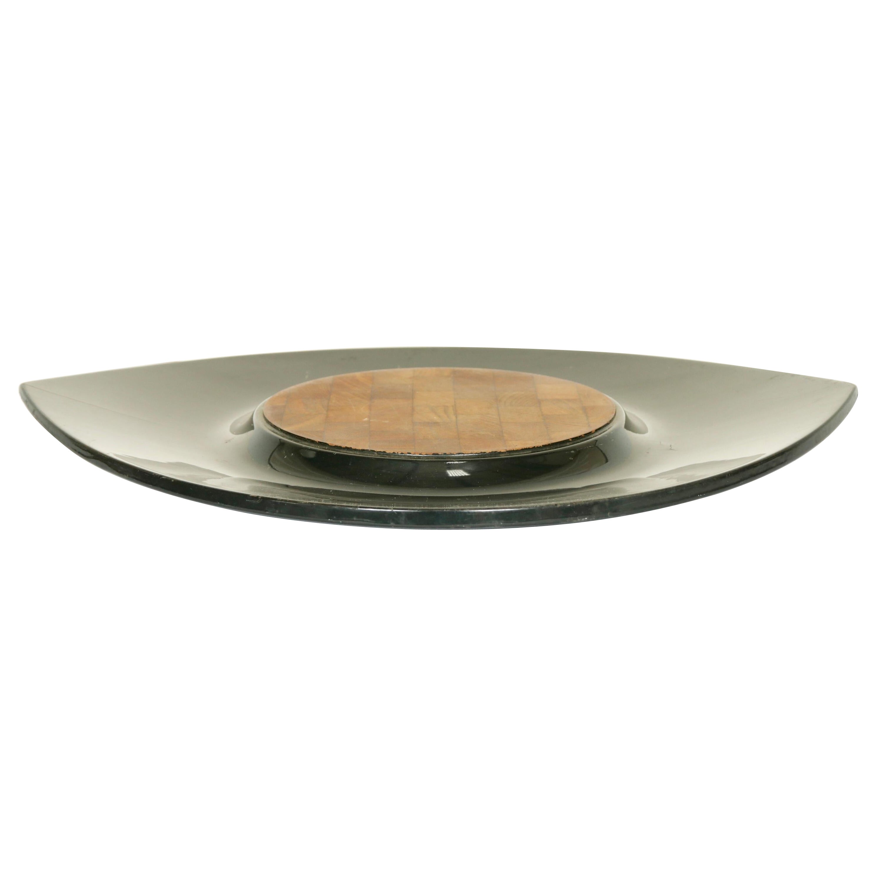 Dansk Festivaal Black Lacquer Tray