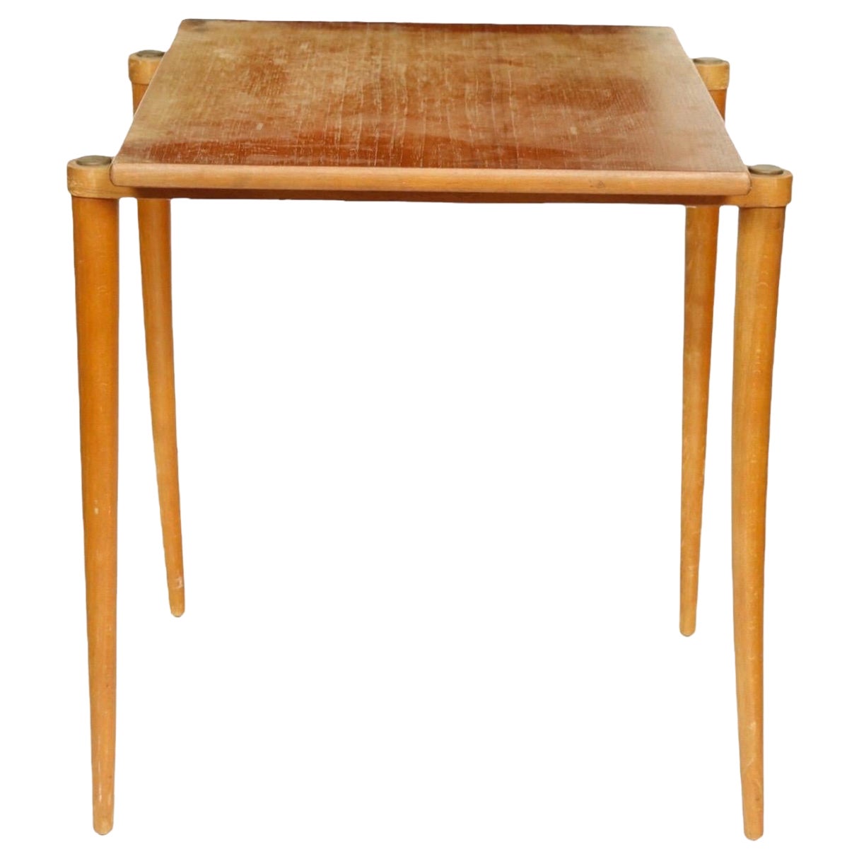 Midcentury Teak Side Table from A-B. Ljungqvist Furniture Factory For Sale