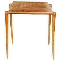 Midcentury Teak Side Table from A-B. Ljungqvist Furniture Factory