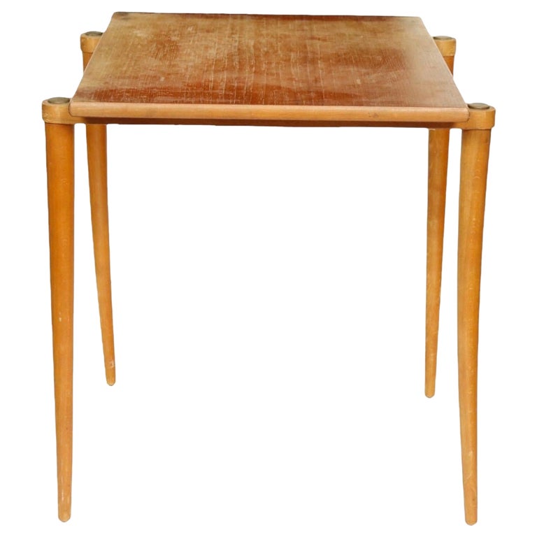 Midcentury Teak Side Table from AB. Ljungqvist Furniture Factory For