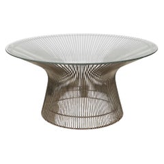 Warren Platner Knoll Chrome Coffee Table