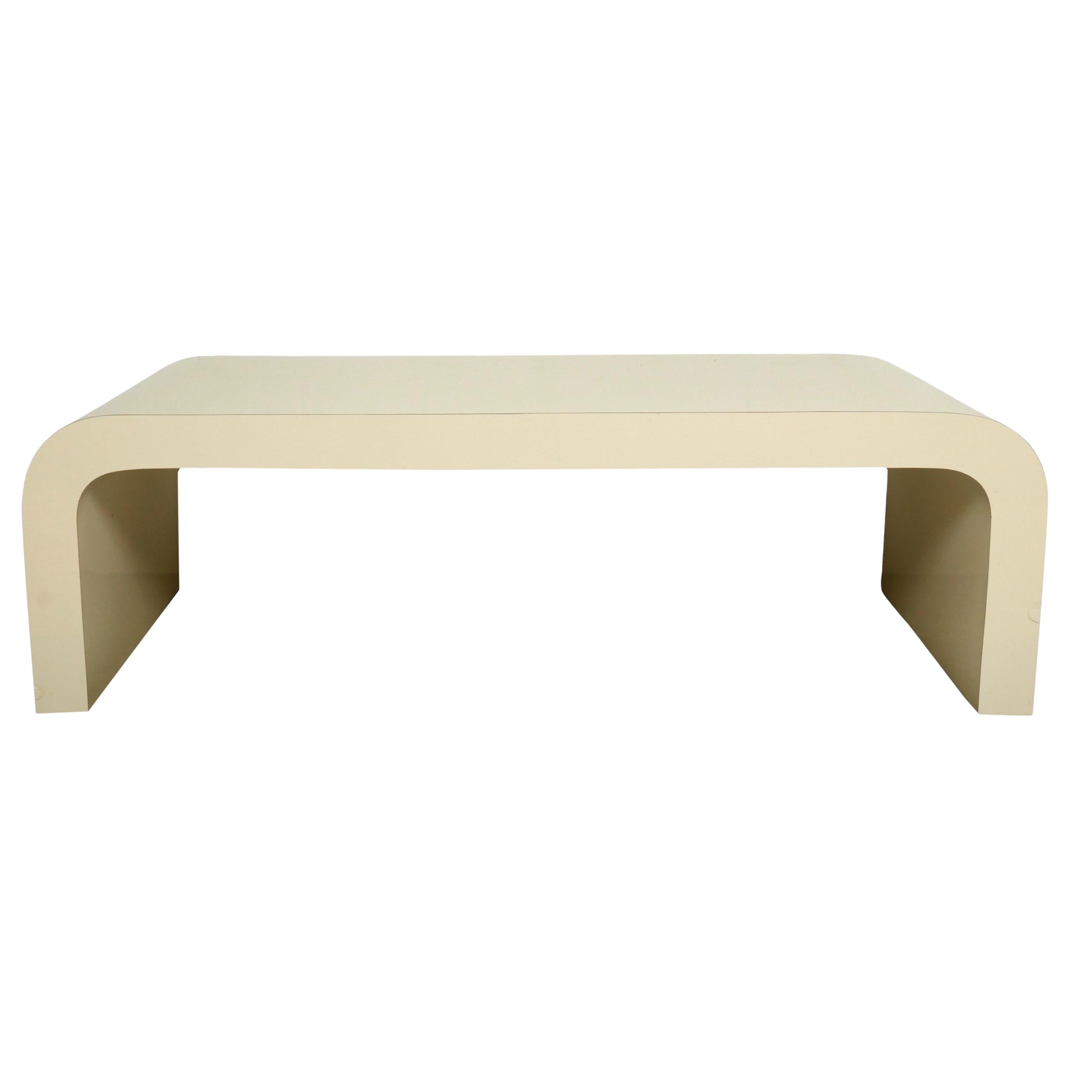 Parsons Waterfall Coffee Table or Bench